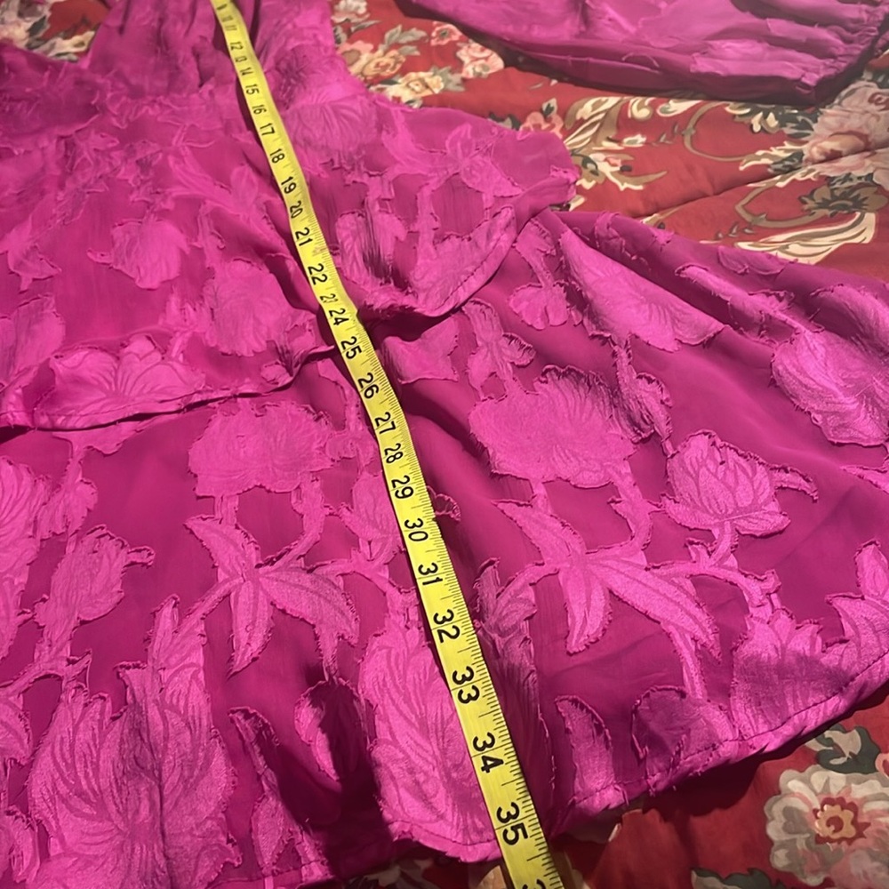 NWT Band of the Free Fuschia Flowy Dress, Sz Md 💗 - Picture 7 of 12